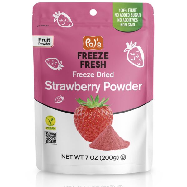 7 Oz Freeze Dried Strawberry Powder