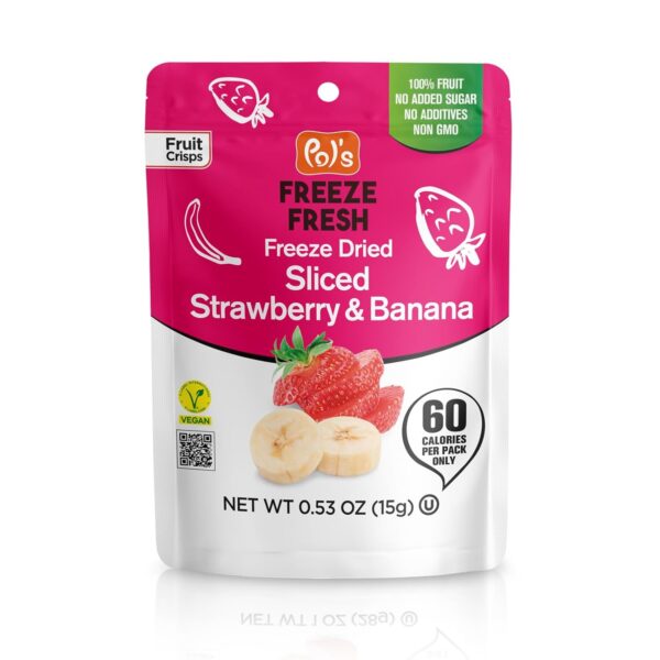 6 Pack Sliced Apple - 6 Pack Sliced Strawberry & Banana - 0.53 Oz Each - Image 4