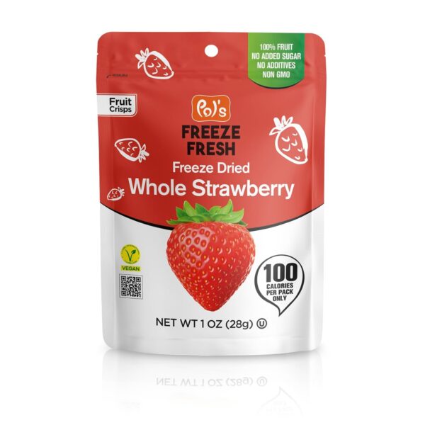 2 Pack Whole Strawberry - 2 Pack Sliced Apple - 2 Pack Sliced Strawberry & Banana Mix - 1 Oz Each - Image 8